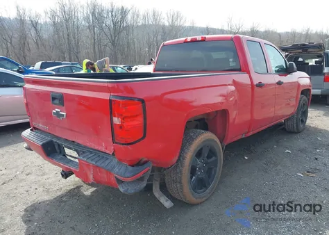 2017 Chevrolet Silverado 1500 Custom из США, поврежденный, VIN 1GCVKPEC7HZ380120